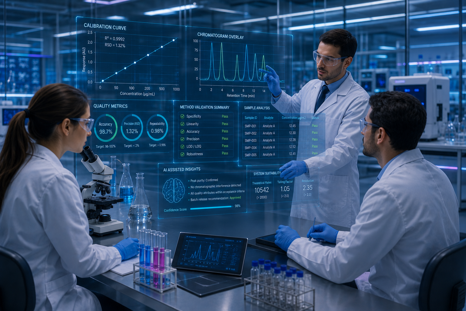 Research support laboratory