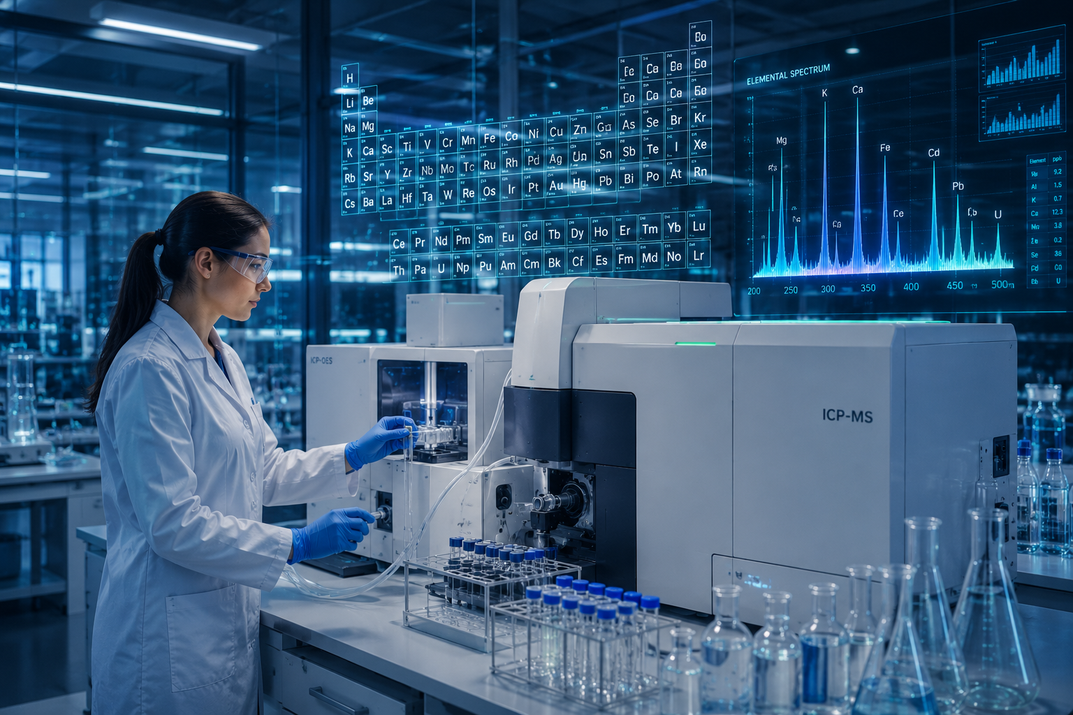 ICP-MS elemental analysis laboratory