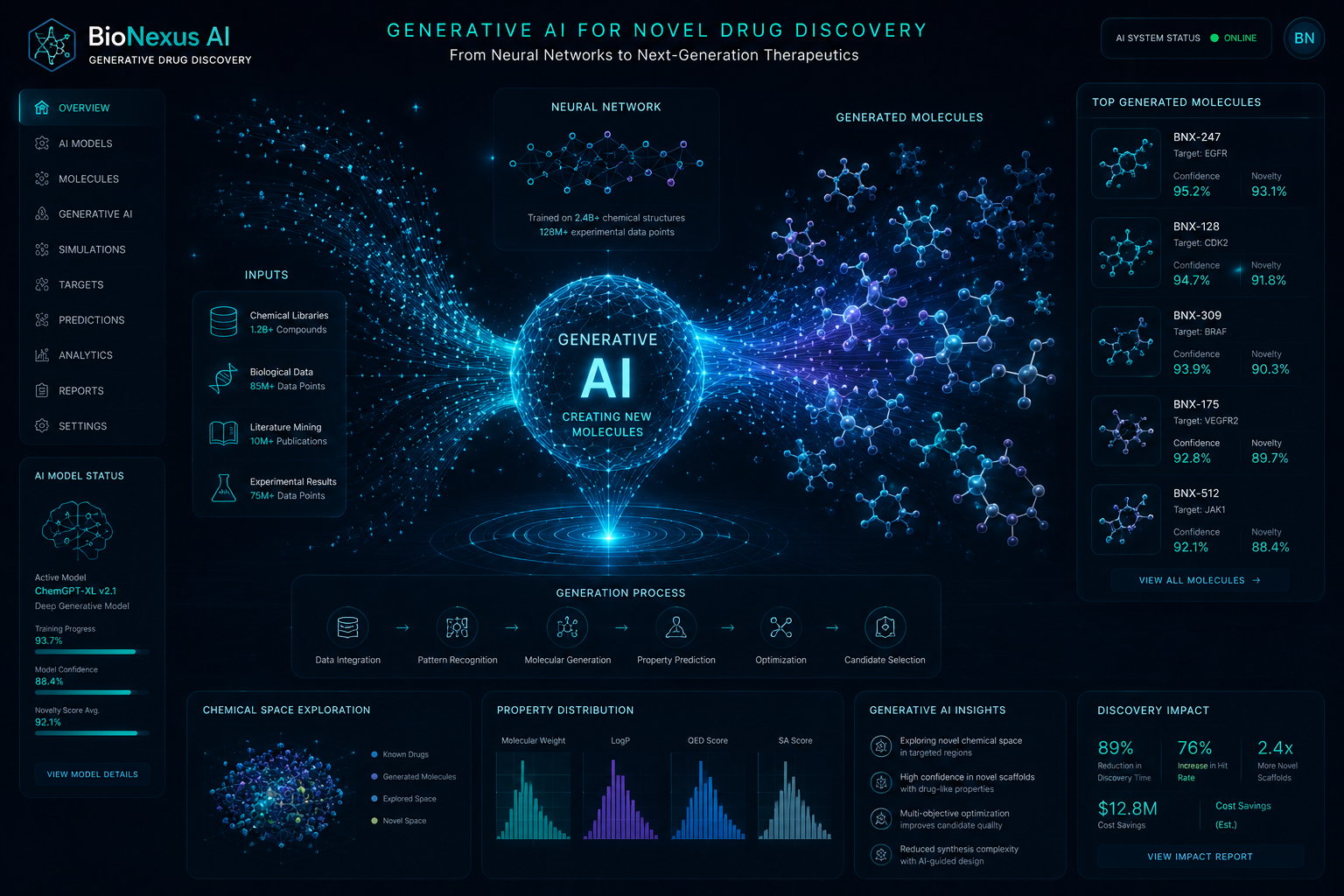 Executive Intelligence dashboard