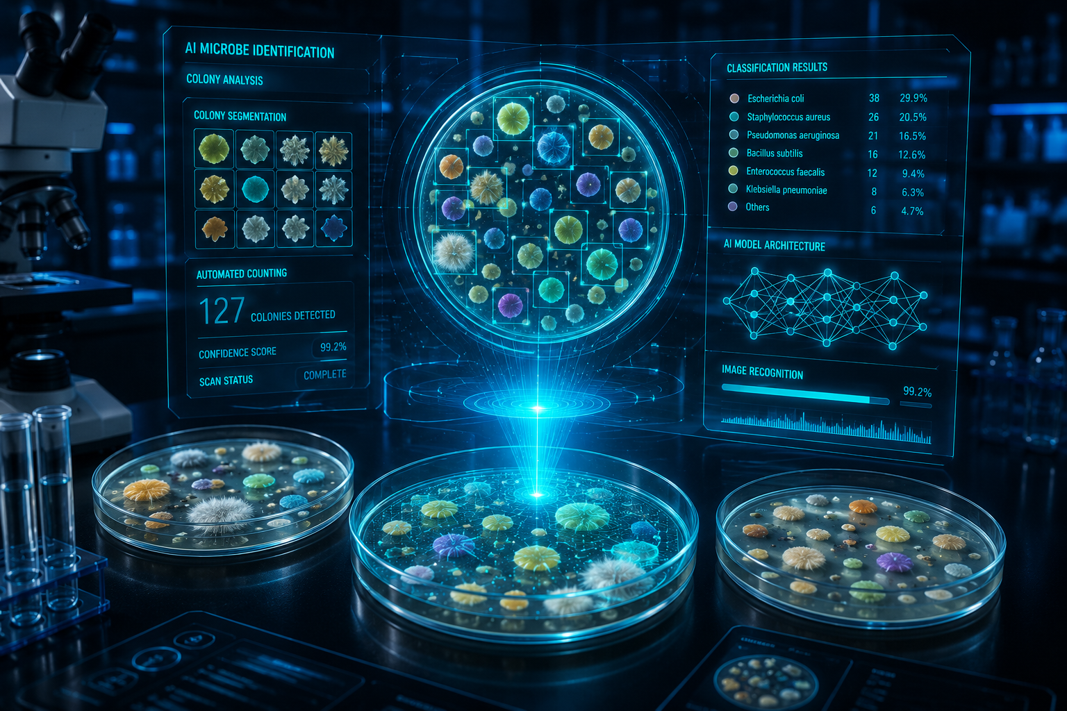 AI Microbial Identification