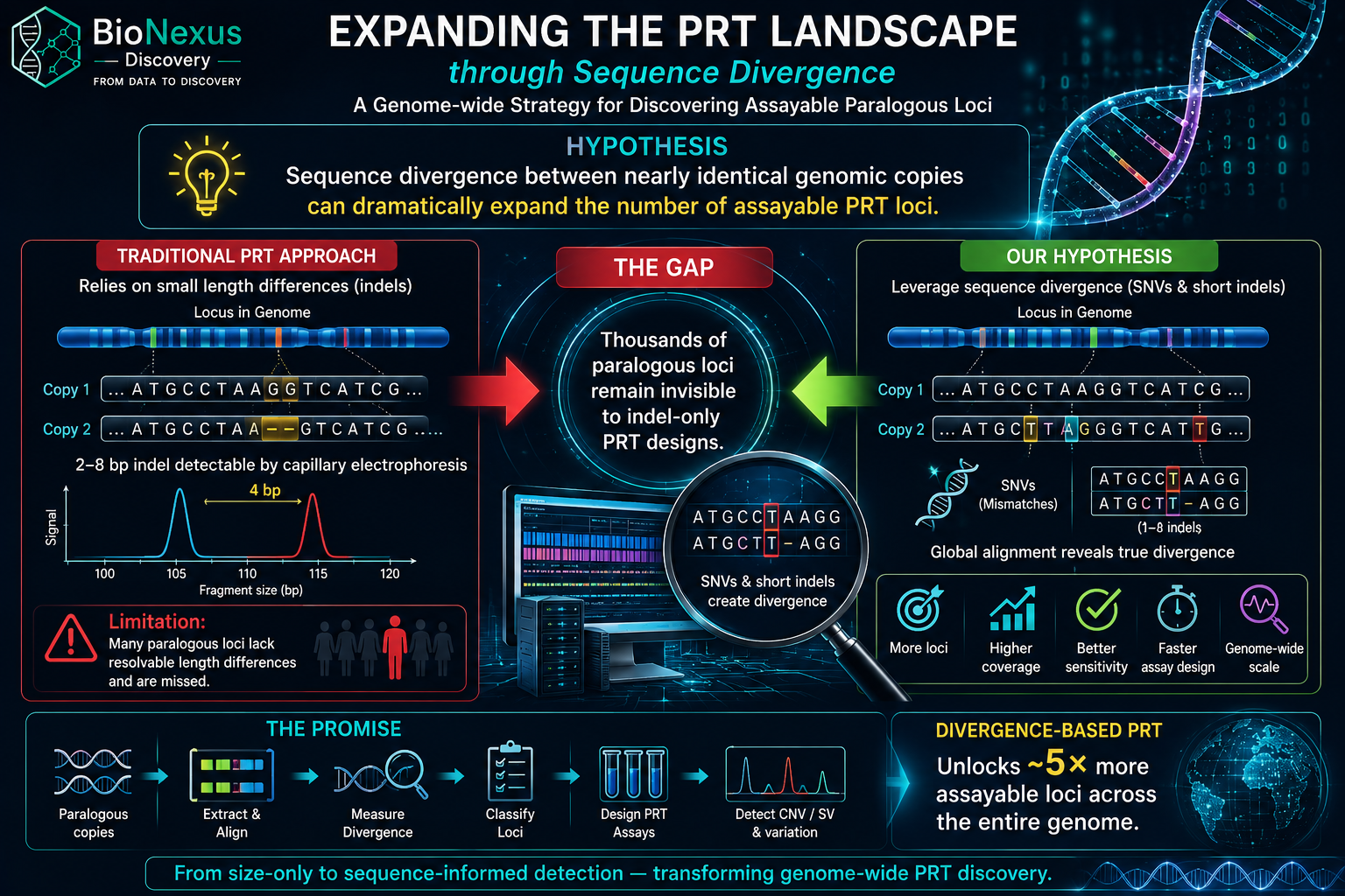 Expanding PRT Landscape Through Sequence Divergence