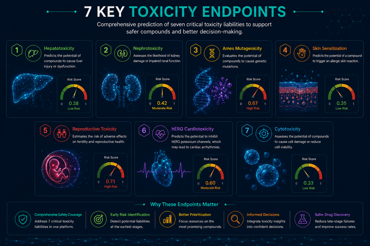 Seven Critical Safety Endpoints