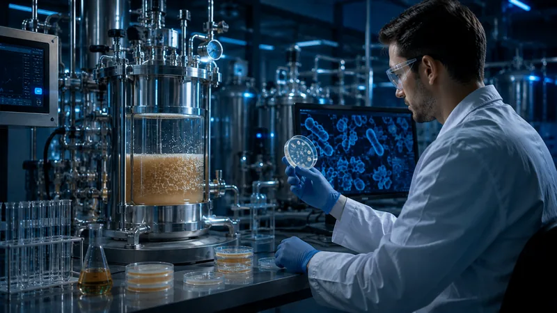 Industrial microbiology and fermentation research